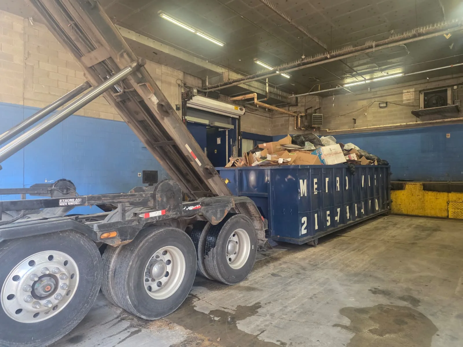 Metro Waste Solutions commercial sites in the Philadelphia metro area — real fleet photo 2