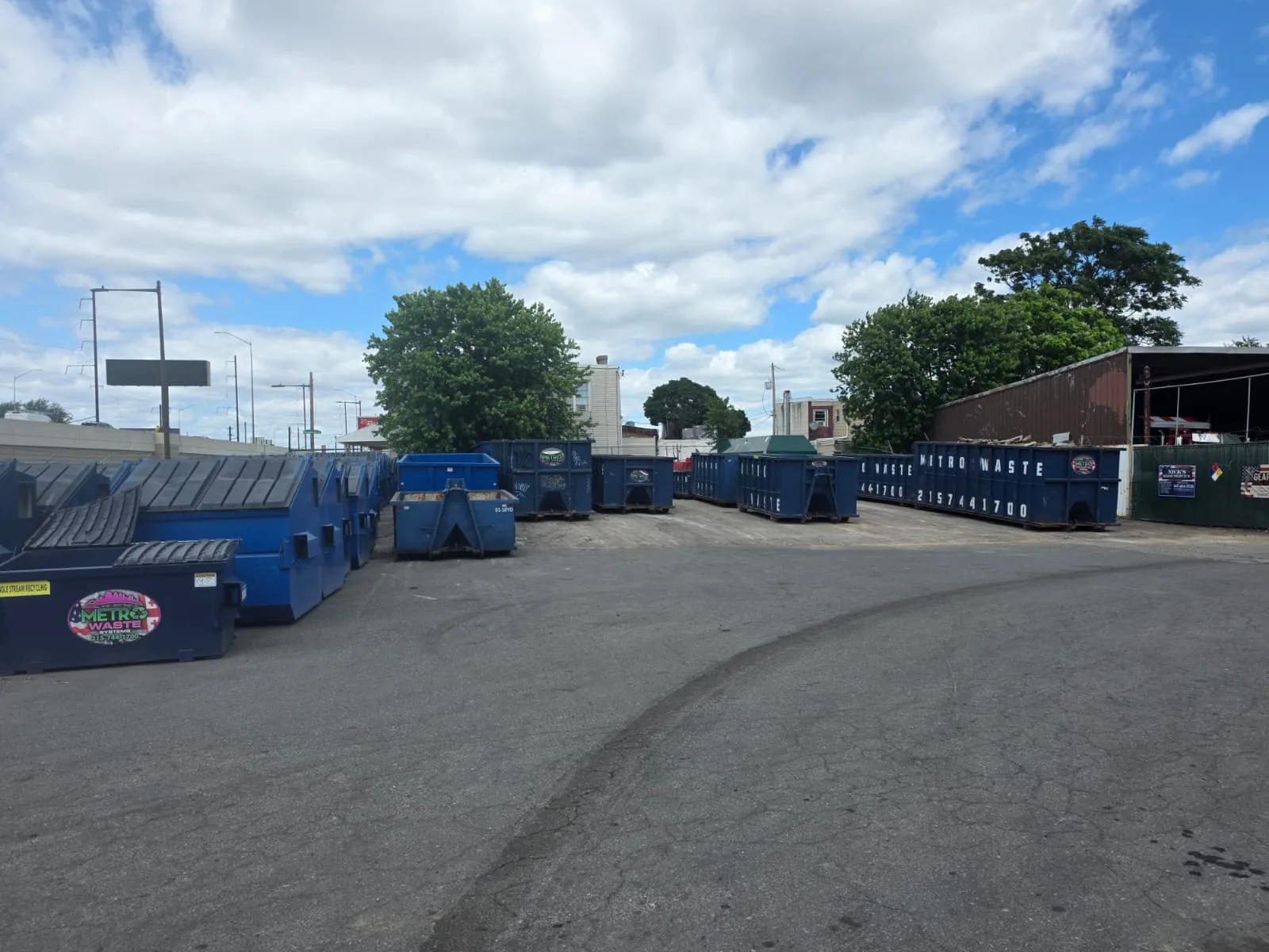 Metro Waste Solutions trucking and hauling for industrial Philadelphia facilities