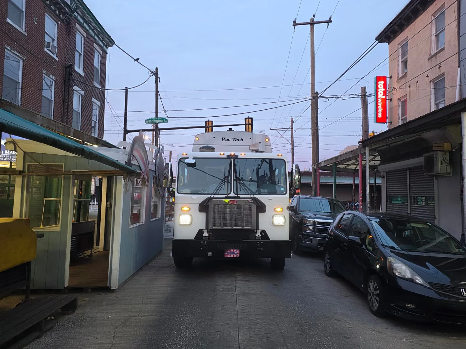 Roll-off dumpster sizes compared on a Philadelphia jobsite